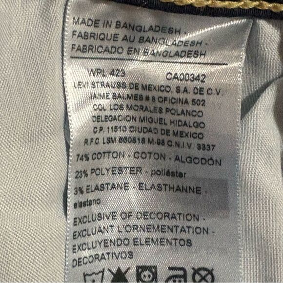 Denizen from Levi's Blue Low Rise Jegging  Jeans Classic Fit Women’s 5. - Picture 11 of 15